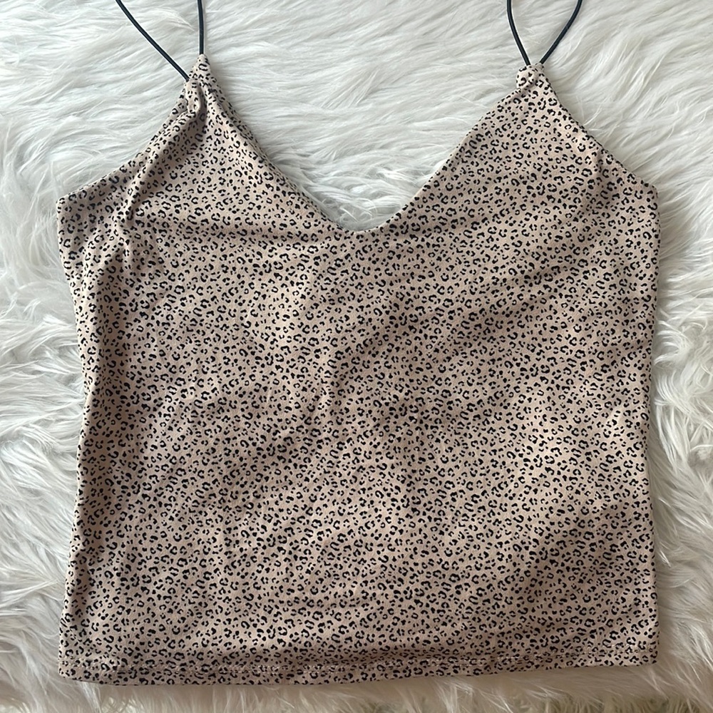 cheetah print top